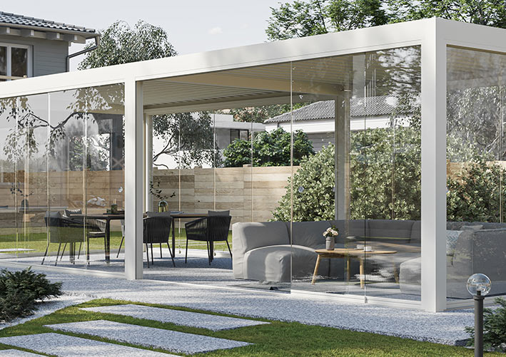 Opening Options Pergola Skyvi